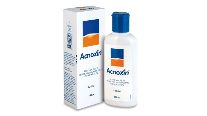 Acnoxin loción: la presentación más usada para combatir el acné